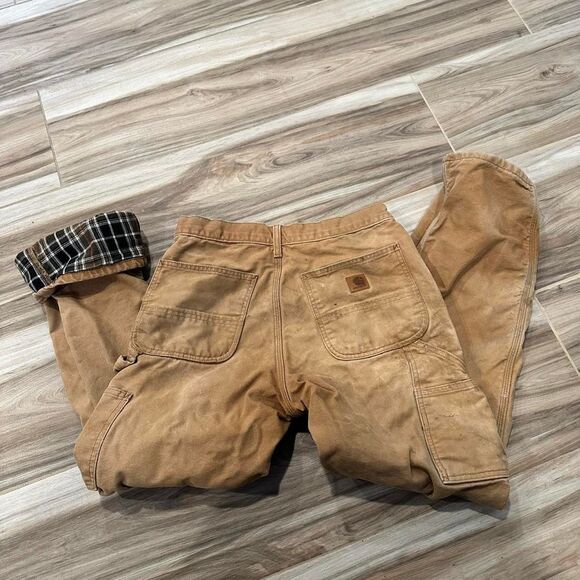 Carhartt Other - Carhartt Men's Tan and Brown Trousers